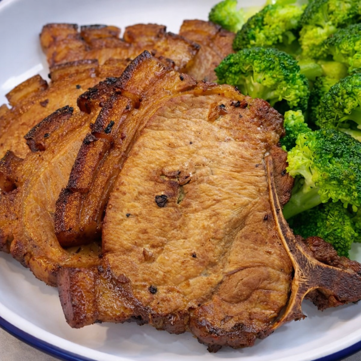 toyomansi pork chops