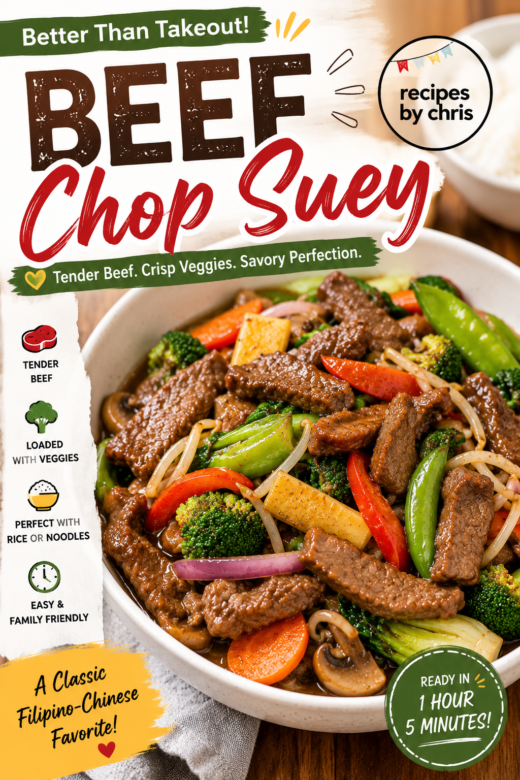 beef chop suey pinterest