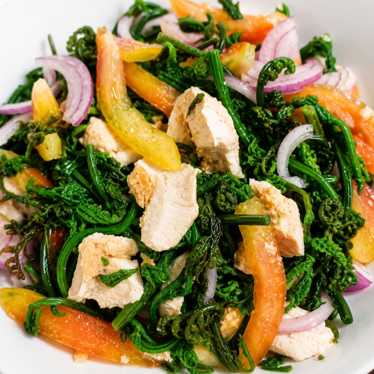 Ensaladang Pako Food