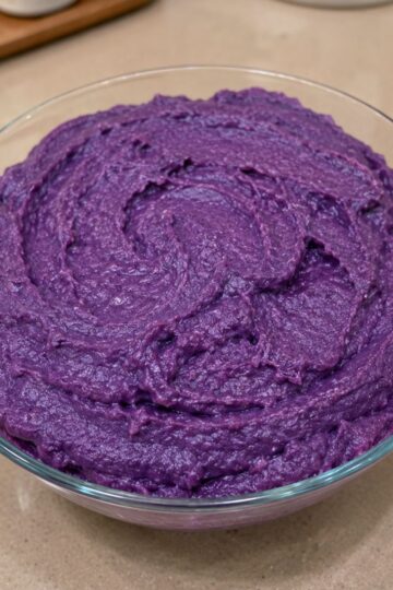 ube halaya bowl